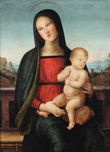 Madonna Con Bambino by Gerino D'Antonio Gerini