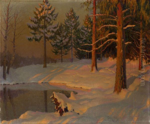 Crepuscule En Hiver - view 1