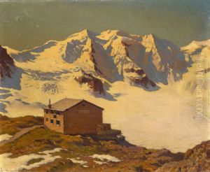 Paysage Des Grisons by Michail Markianovic Germasev