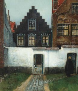 Beguinage In Gent by Raimund Germela