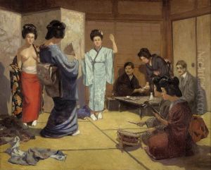 Bei Den Geishas Im Yoshiwara by Raimund Germela