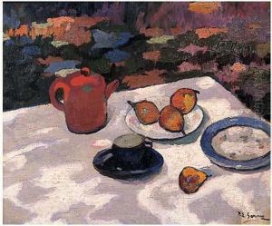 Nature Morte, Petit Dejeuner by Paul E. Gernez