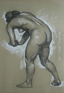 Baigneuse Penchee by Paul-Elie Gernez