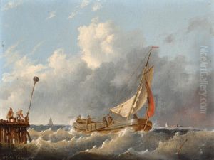 Seascape by Hendrik Gerrit ten Cate