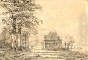 Landscape by Hendrik Gerrit ten Cate