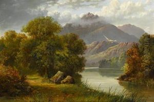 View Of The White Mountains, New Hampshire by Samuel Lancaster Gerry