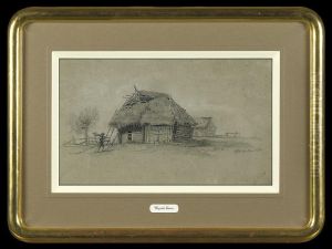 Hut In Olsztyn Near Czestochowa by Wojciech Gerson