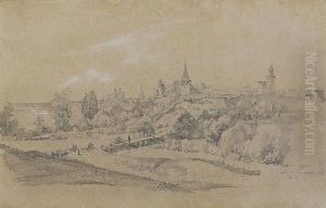 Widok Na Sulejow by Wojciech Gerson