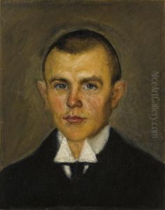 Bildnis Waldemar Unger Ii by Richard Gerstl