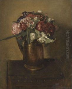 Flowers In A Jug by Mark Gertler