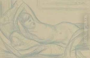 Reclining Nude by Mark Gertler