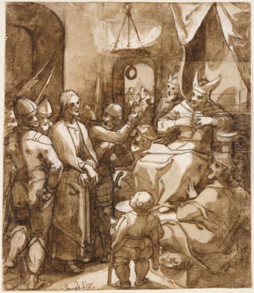 Christ Before Caiaphas - view 1