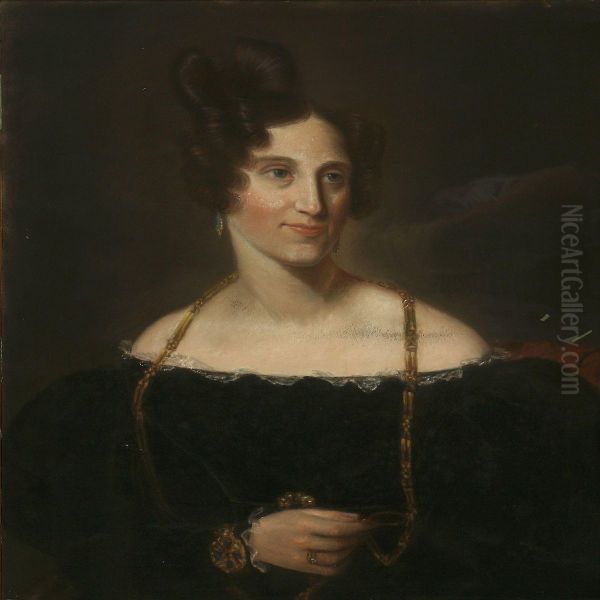 Portrait Of Georgette Elisabeth De Falsen - view 1
