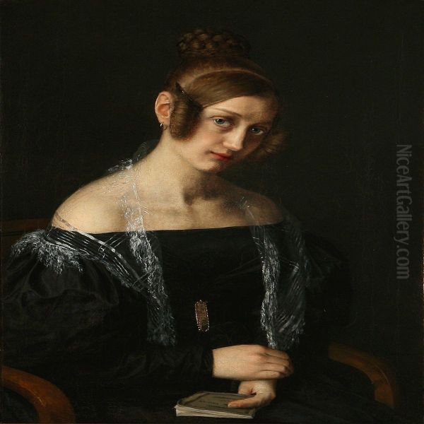 Portrait Ofcecilie Boving Born Dahl - view 1