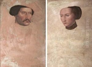 Portrait Of Ludwig Von Der Pfalz (1502-1532), Count Palatine Of Zweibrucken, Small Half-length In A Fur Collar And Hat; And Portrait Of Elisabeth Von Hessen (1503-1563), Small Half-length With A Fur Collar And Headdress
Lot Title by Peter Gertner