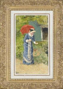 La Promenade Au Jardin by Henri Gervex