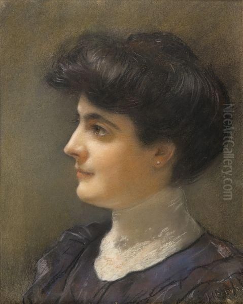Portrait De Femme De Profil - view 1