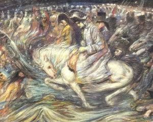 The Retreat Of Napoleon To The Sea by Henri Gervex