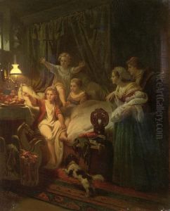 Waking The Children On The Morning Of St Nicholas. Waking The Children On The Morning Of St Nicholas.