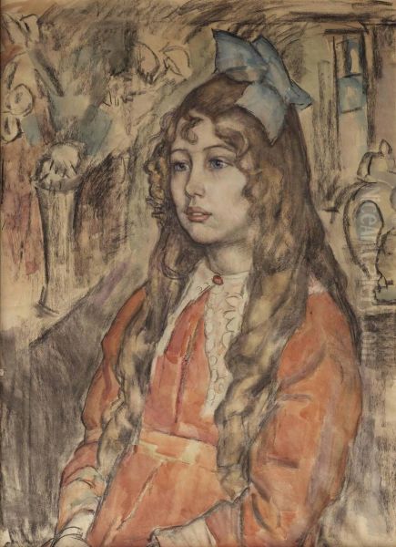 Portrait Of A Young Girl, H.c. Baruch Ponstijn - view 1