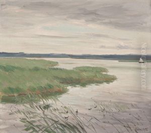 Sommerliche Seeansicht by Oswald Gette