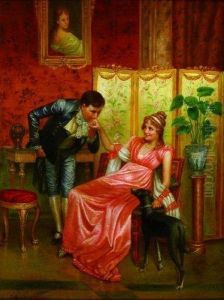 Le Baise-main by Albert Geudens