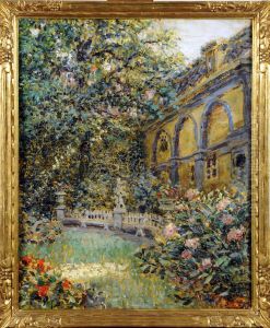 Hotel De Maitre, Cote Jardin by Albert Geudens