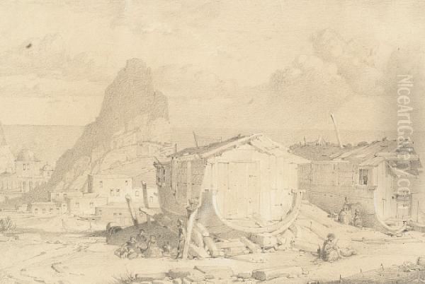 A Settlement With Figures - view 1