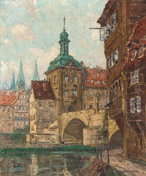 Bamberg, Altes Rathaus - view 1