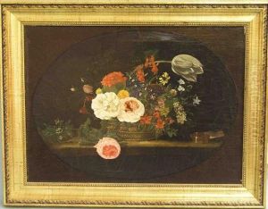 Blumenstillleben by Franz Geyling