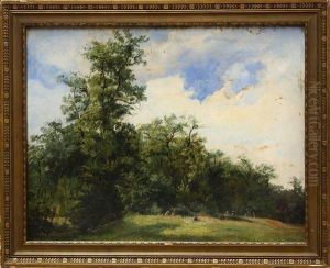 Figures In A Summerlandscape by Karl Michael Geyling