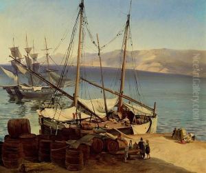 Ansicht Bei Neapel by Karl Michael Geyling