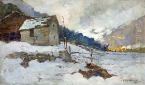 Neve In Val D'aosta by Cesare Gheduzzi