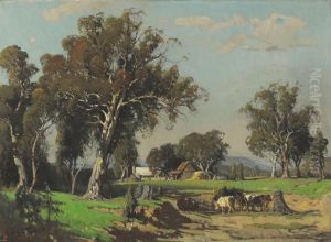 Country Homestead, Victoria by Robert Edgar Taylor Ghee