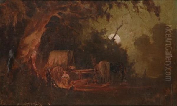 Swagmen In Moonlight - view 1