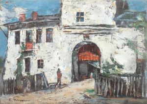 Intrarea La Manastirea Targoviste