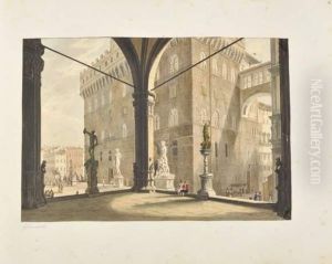 Vue Des Loges Dei
Lanzi A Florence by Giuseppe Gherardi