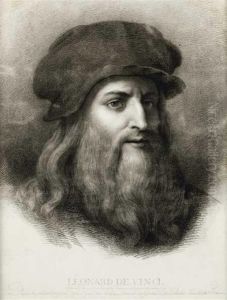 Portrait De Leonard De Vinci, D'apres Lui-meme by Gherardini