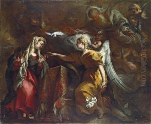 The Annunciation by Alessandro Gherardini