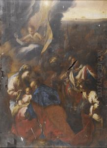 Adorazione Dei Magi by Alessandro Gherardini