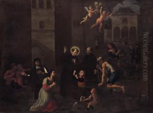 Miracolo Di San Antonio by Giuseppe Ghezzi