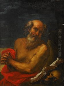 Sankt Hieronymus by Giuseppe Ghezzi