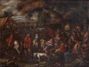 Un Campement by Matteo Dei Pitocchi Ghidoni