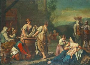 Samling Vid Brunnen by Stefano Ghirardini