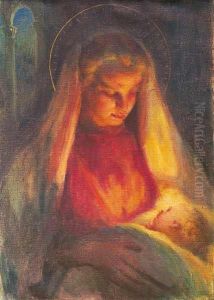La Virgen Y El Nino by Giuseppe Ghiringhelli