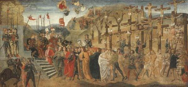 The Martyrdom Of Saint Achatius And The Ten Thousand Martyrs - view 1