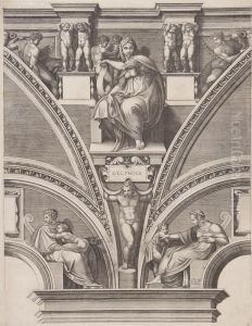 The Delphic Sibyl by Giorgio Ghisi