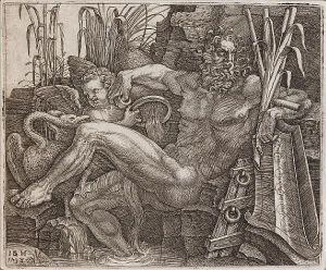 River God Po And A Putto
