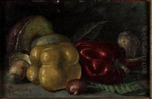 Natura Morta Con Verdura by Marcello Giachino