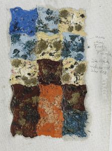 Farbabstraktion Mit 15 Feldern by Augusto Giacometti